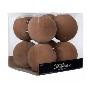 LAST BOX! 2024 Viral Hobby Lobby Flocked Ornaments - Light Brown